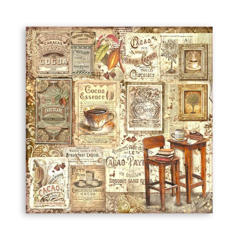 Stamperia Scrapbooking Pad 10 fogli cm 30,5 x 30,5 (12"
