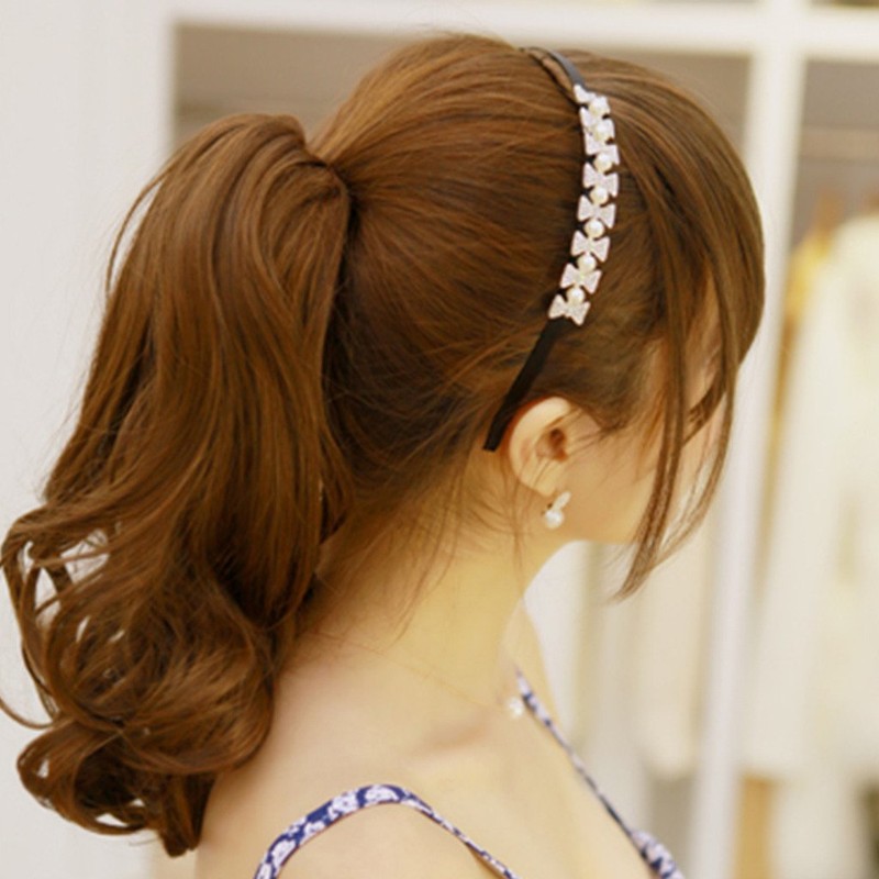 CEXIN Wig, Ponytail, Elastic Clip, 2 Types, Extension, Loose and