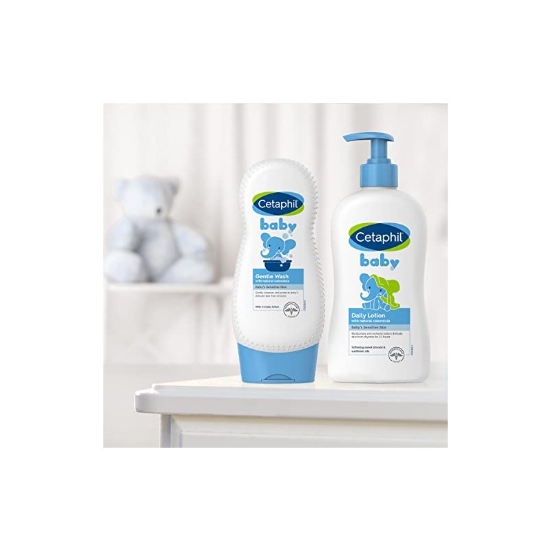 Cetaphil Baby Ultra Moisturizing Wash with Organic Calendula, 7.8 Ounce