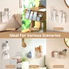 LINFIDITE Adhesive TV Remote Control Holder Wall Mount TV Remote