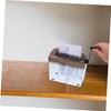Operitacx Paper Shredder A4 Paper Strip Cutter Mini Hand Shredder