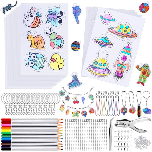 CGBOOM 179 Piece Shrink Wrap Set, Including A5 Shrink Paper,