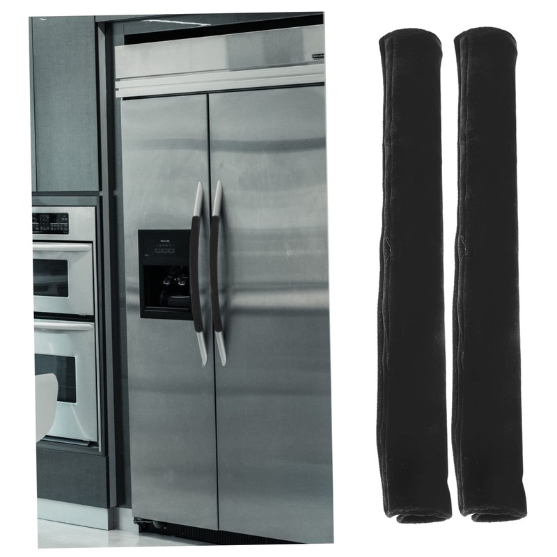 TEHAUX 2 Pieces Double Door Fridge Gloves Home Appliance Handle