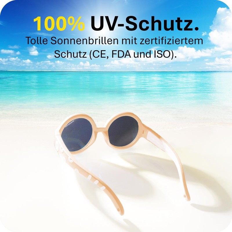 Mausito Children's Sunglasses 2-5 Years Girls | Comparison Winner Children's