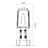 GMY G9 Halogen Bulbs 33W 230V for Table Lamp, 2700K