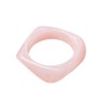 Pingyongchang Acrylic Bangle Cuff Chunky Bracelets for Women Colorful Irregular