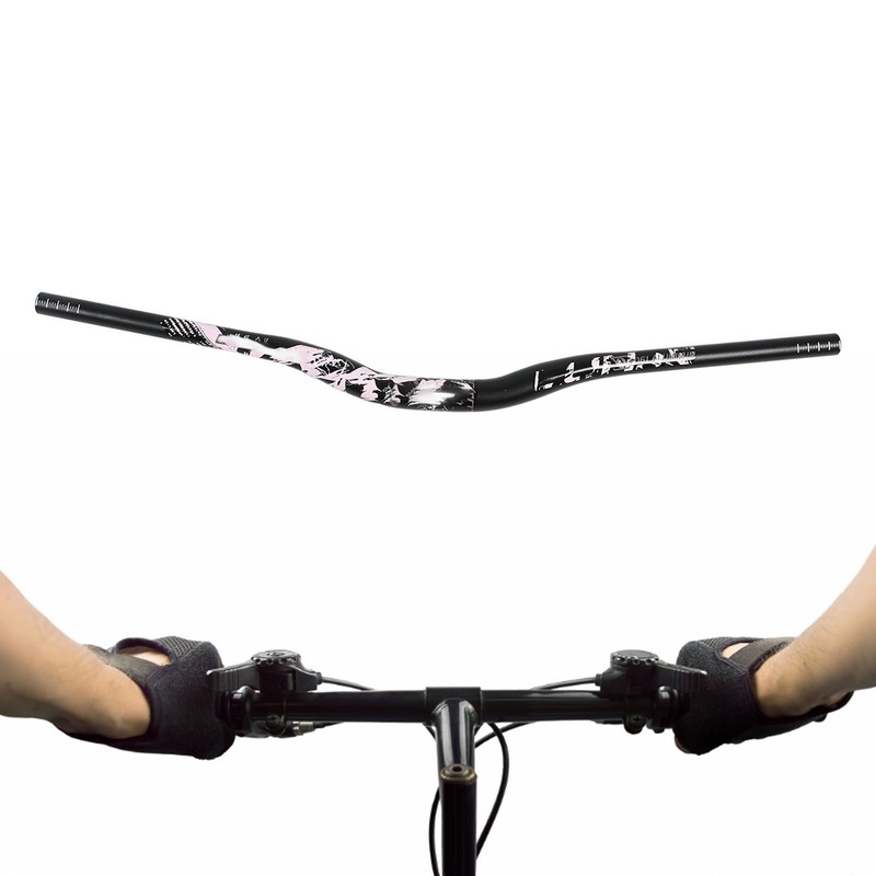 Wheel Track Handlebar Replacement Aluminum Alloy Bike Riser Bar 31.8mm