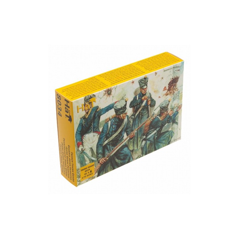 Napoleonic French Young Guard - 1:72 Plastic Figures by HaT