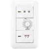  Panasonic WTP53916WP Recessed, Electronic Ventilation Switch Set for Bathrooms