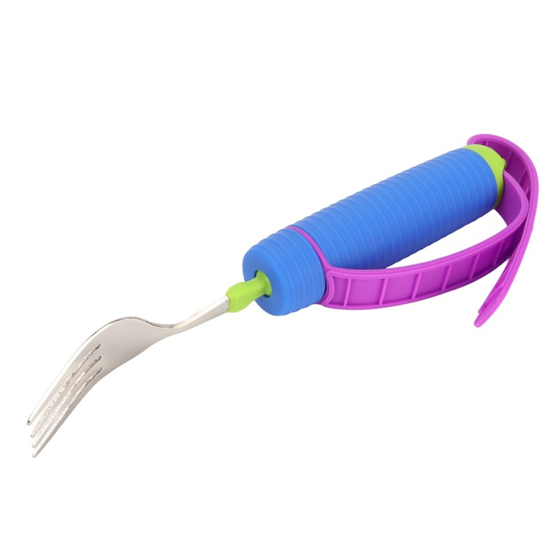 Adaptive Utensil 360 Degree Rotatable Stainless Steel Adjustable Weighted Parkinsons