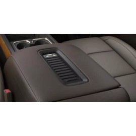Kar Designers Fits 14-18 Chevy Silverado,Sierra COCOA Leather Center Console Lid Armrest Cover