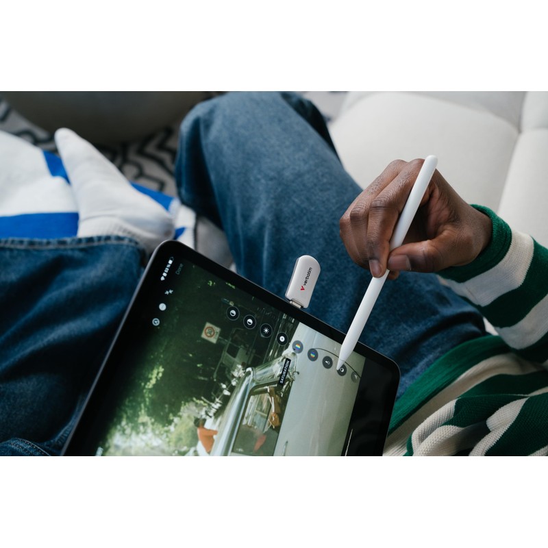 Verbatim Plectra USB-C Flash Drive White 64GB, 30228