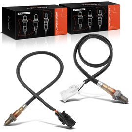 A-Premium O2 Oxygen Sensor Compatible with Volvo S70, C70, V70 1999, L5 2.3L 2.4L, Turbocharged Only, Upstream and Downstream, 2-PC Set, Replace# 24403860, 30637016