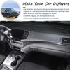 Car ABS Inner Central Console Dashboard Decoration Panel Fit For