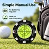 Golf Green Reader Ball Marker JJ024 – 1.57-Inch Bubble Level