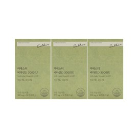 Esther Formula Yeo Esther Vitamin D 3000IU 300mg x 30 capsules x 3 boxes /Hb / 에스더포뮬러 여에스더 비타민D 3000IU 300mg x 30캡슐 x 3박스 /Hb