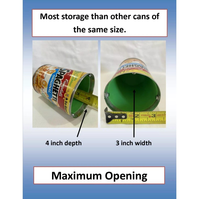 Spaghettios Diversion Safe Hidden Stash Storage Can Home Security, Hide