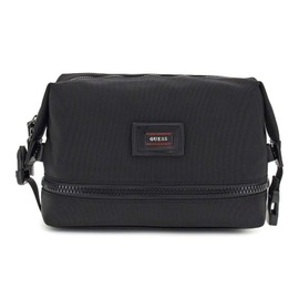 GUESS Arezzo Beauty Case with Double Zip Black