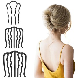 BHIPKOT Pack of 6 Hair Comb Metal Hair Combs Hair Comb Hair Accessories Comb for Women Girls (3 Sizes)