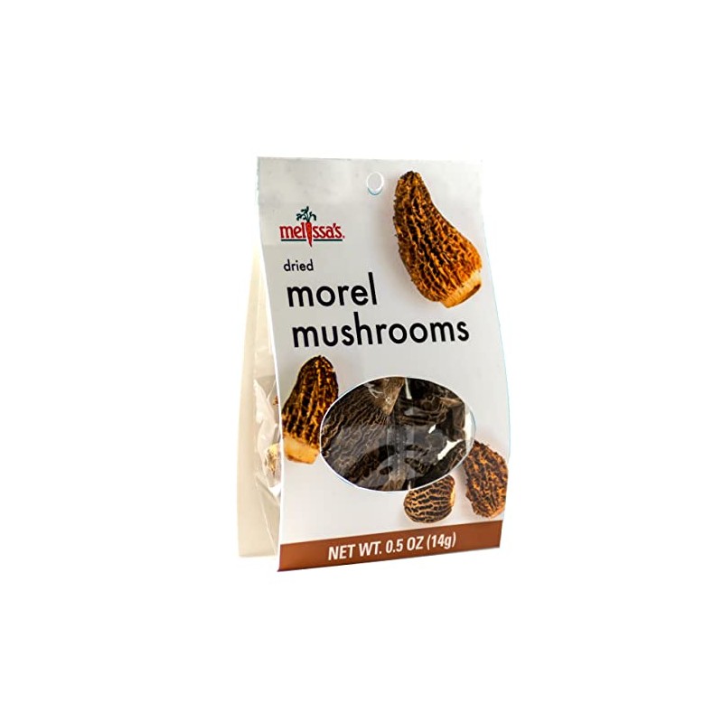Melissa's Dried Morel Mushrooms, 3 Packages (0.5 oz)