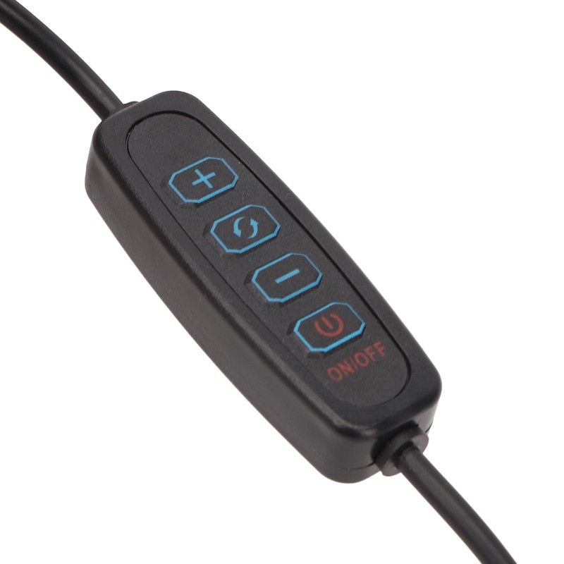 2 in 1 Gooseneck Curing Lamp USB Interface Adjustable Bendable