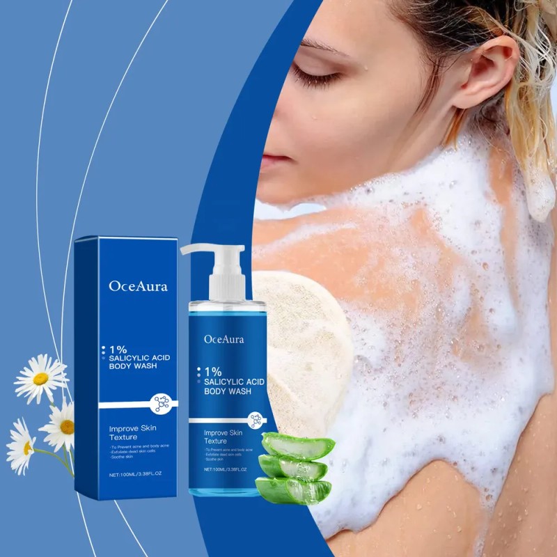 Gel De Baño Duradero Con Ácido Salicílico Oceaura De Día