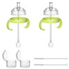 Straw Sippy Cup Conversion Kit for Comotomo Baby Bottles-5oz and