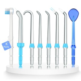 Waterpik Compatible Replacement Flosser Tips - 8 Pack