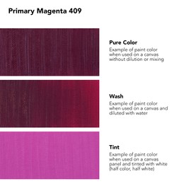 Daler Rowney Georgian Water Mixable Oil Paint Primary Magenta 200ml Tube - Art Paints for Canvas Paper and More - Oil Painting Supplies for Artists and Students - Artist Oil Paint for Any Skill Set