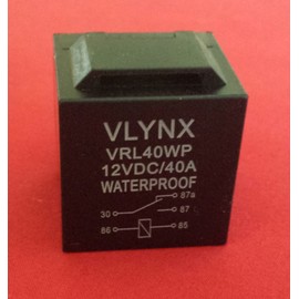 QTY1 Relay +(1) 5 PIN Socket 12V DC 40A Waterproof SPDT GM 14100455 Replacement