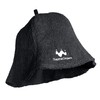 SaunaCrown Sauna Hat, Lightweight, Sauna Hat, Double Layer Construction, Towel,