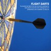 WJUAN Darts Shafts Pack of 8 75 mm, Dart Flights