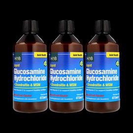 Holland & Barrett Liquid Glucosamine 3 Months Supply Bundle