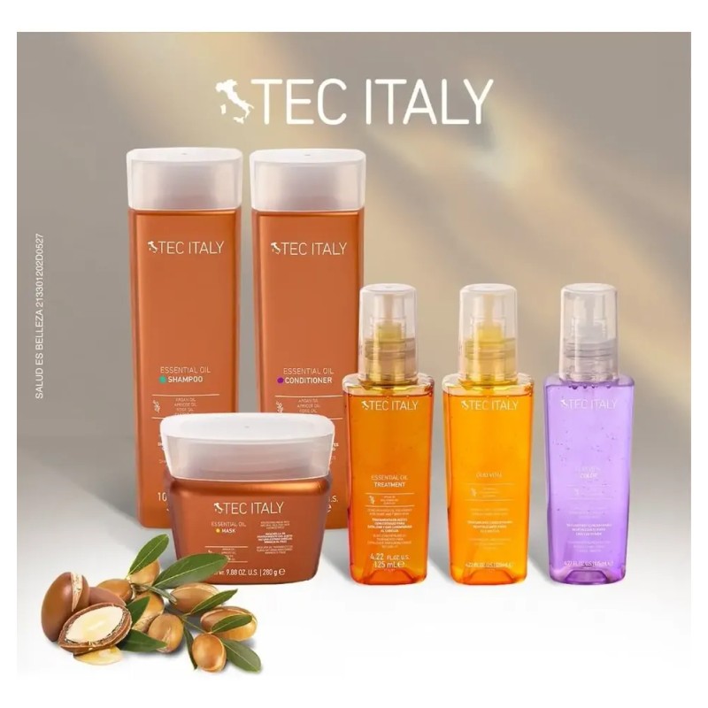 Kit Shampoo Essential Oil Y Acondicionador Essential Oil Para Fortalecer