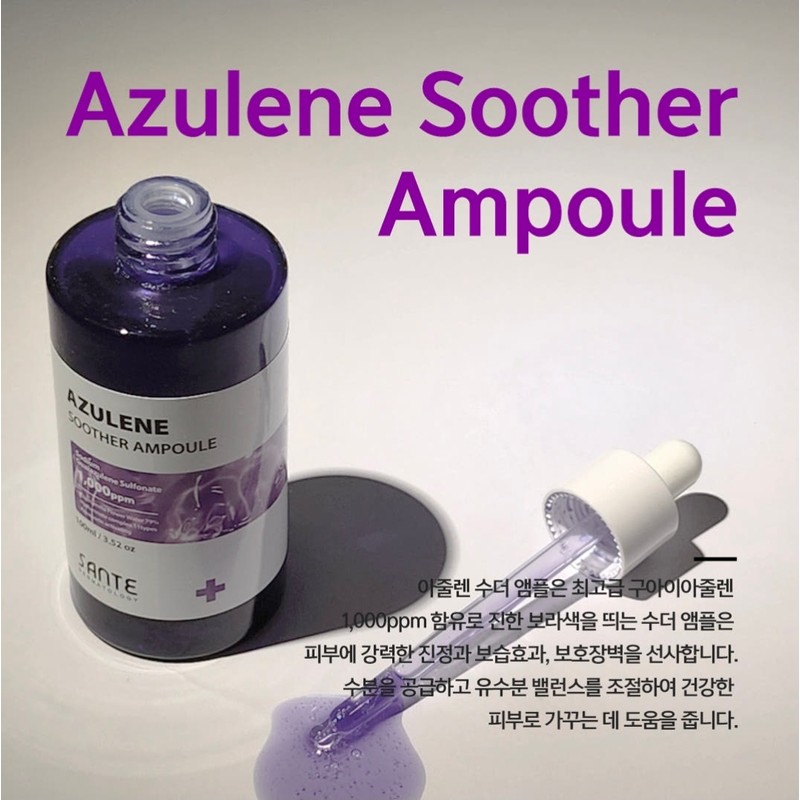 Sante Azulene Serum 100ml – The ultimate in soothing moisture