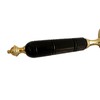 Brass Magnifying Glass with Bone Handle, 10 Inches, Black and