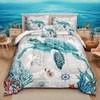 Bedbay Coastal Bedding Set Queen Size for Girls Boys -
