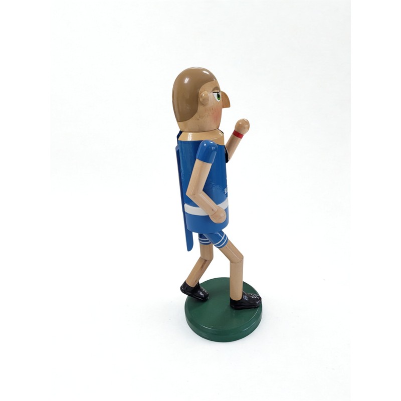 Clever Creations Boy Runner 14 Inch Traditional Wooden Nutcracker, Festive