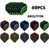 HERZWILD 60 x Dart Flights Dart Flights Standard Shape for