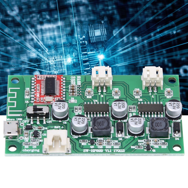 HF69B Power Amplifier Board Speaker Modified Board 2x6W Compatible with