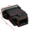 12V Green LED OEM Replacement Push Switch Light Bar Driving