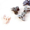 100pcs Small Hair Clips Bow Tie Flower Fruit Shaped Cute