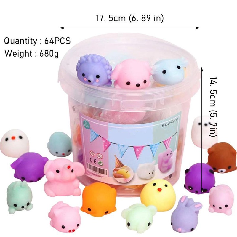 Mini Animal Squeezing Toy Kawaii Cute Soft Decompression Toy for