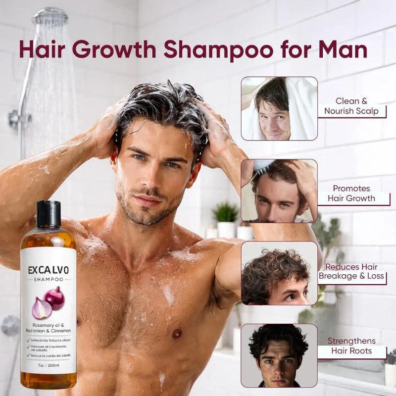 General - Shampoo Lexenic Excalvo Con Romero Y Cebolla Roja