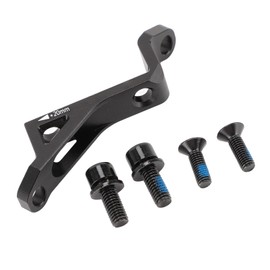 POENVFPO Bicycle Disc Brake Adapter Aluminum Alloy 74mm to 34mm Flat Mount Post Mount for 160 180 Disc