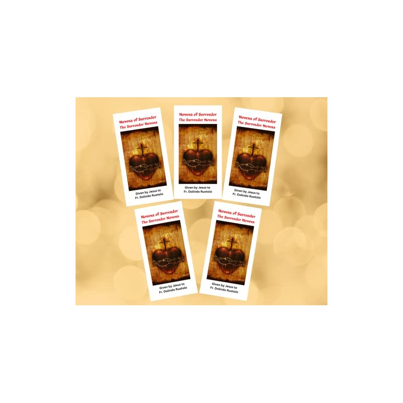 Surrender Novena 5 pack