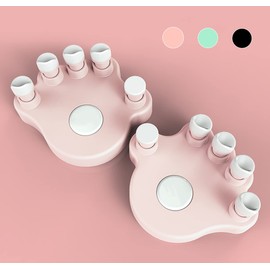 Moreup Piano Finger Trainers, Hand Grip Exerciser Ergonomic Training Finger Pressing Posture Correction Tool for Guitar Piano Trigger Finger Training Arthritis Therapy and Grip 2PCS/Set