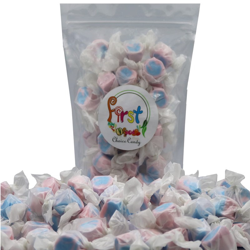All Flavor Gourmet Saltwater Taffy (Cotton Candy, 2 LB)