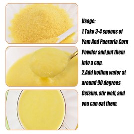 Corn Soup Powder Chinese Can,600g Yam and Pueraria Corn Powder,Chinese Yam Red Dates Corn Soup,Yam Pueraria Corn Soup Powder,Chinese Yam Pueraria Corn Soup Powder,Chinese food,Sweet corn (1pcs)