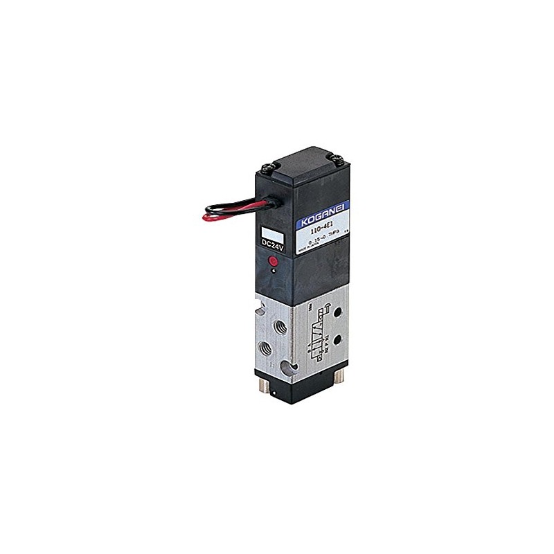 Koganei Solenoid Valve 110 Series 110-4E1-PLL/DC24V